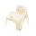Горщик крісло дитячий з музикою  антиковзкий Teddy Bear white pearl
