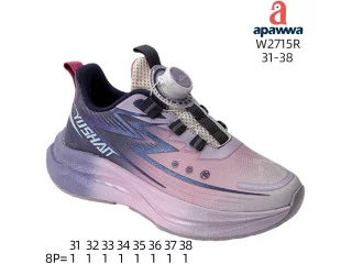 Кросівки дитячі Apawwa W2715R pink-purple 31-38