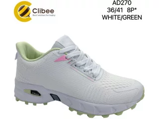 Кросівки Clibee AD270 white-green 36-41
