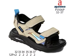 Босоніжки дитячі Apawwa P3106P beige 32-37