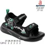 Босоніжки дитячі Apawwa Z2430P black-green 27-32