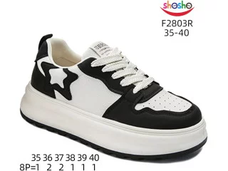 Кросівки ShoSho F2803R beige-black 35-40