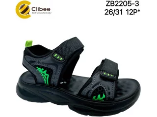 Босоніжки дитячі Clibee ZB2205-3 grey 26-31