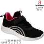 Кросівки дитячі Apawwa Z2417P black-fuchsia 32-37