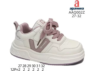 Кросівки дитячі Apawwa AAQ002Z beige-pink 27-32