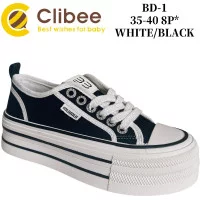 Кеди Clibee BD-1 white/black 35-40
