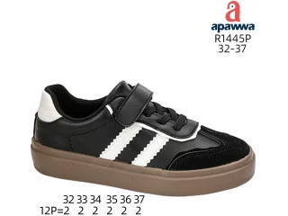 Кросівки дитячі Apawwa R1445P black 32-37