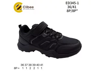 Кросівки Clibee ED345 black-grey 36-41