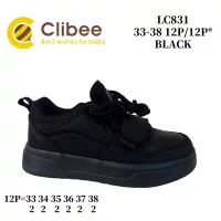 Кросівки дитячі Clibee LC831 black 33-38