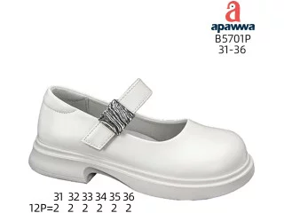 Туфлі дитячі Apawwa B5701P white 31-36