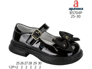 Туфлі дитячі Apawwa B5704P black 25-30