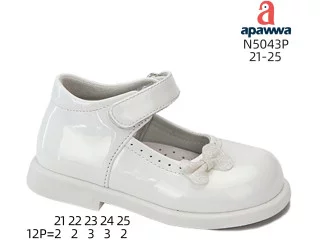 Туфлі дитячі Apawwa N5043P white 21-25