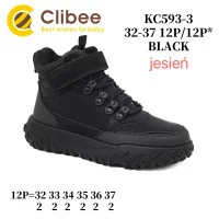 Черевики дитячі Clibee KC593 black 32-37