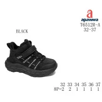 Хайтопи дитячі Apawwa T65312R-A black 32-37