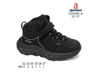 Черевики дитячі Apawwa T6509R-A black 32-37