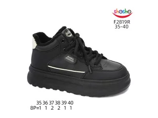 Хайтопи ShoSho F2819R black 35-40