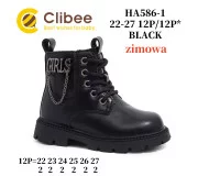 Черевики зимові Clibee HA586-1 black 22-27