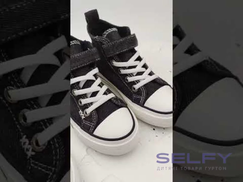 Кеды детские Apawwa RC356 black 26-31, Фото 4
