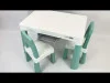 Комплект мебели детский FreeON NEO White-Mint, Фото 11